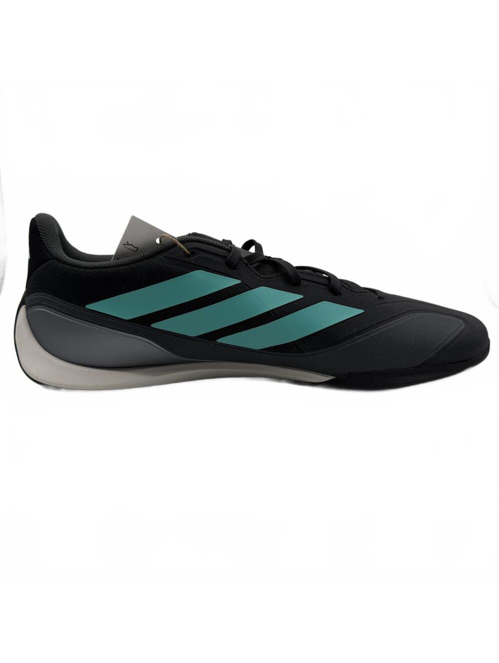 Mercedes AMG PETRONAS F1 Team × adidas Feroza Base Black JQ3273 Men's Size 10.5 - Picture 11 of 13